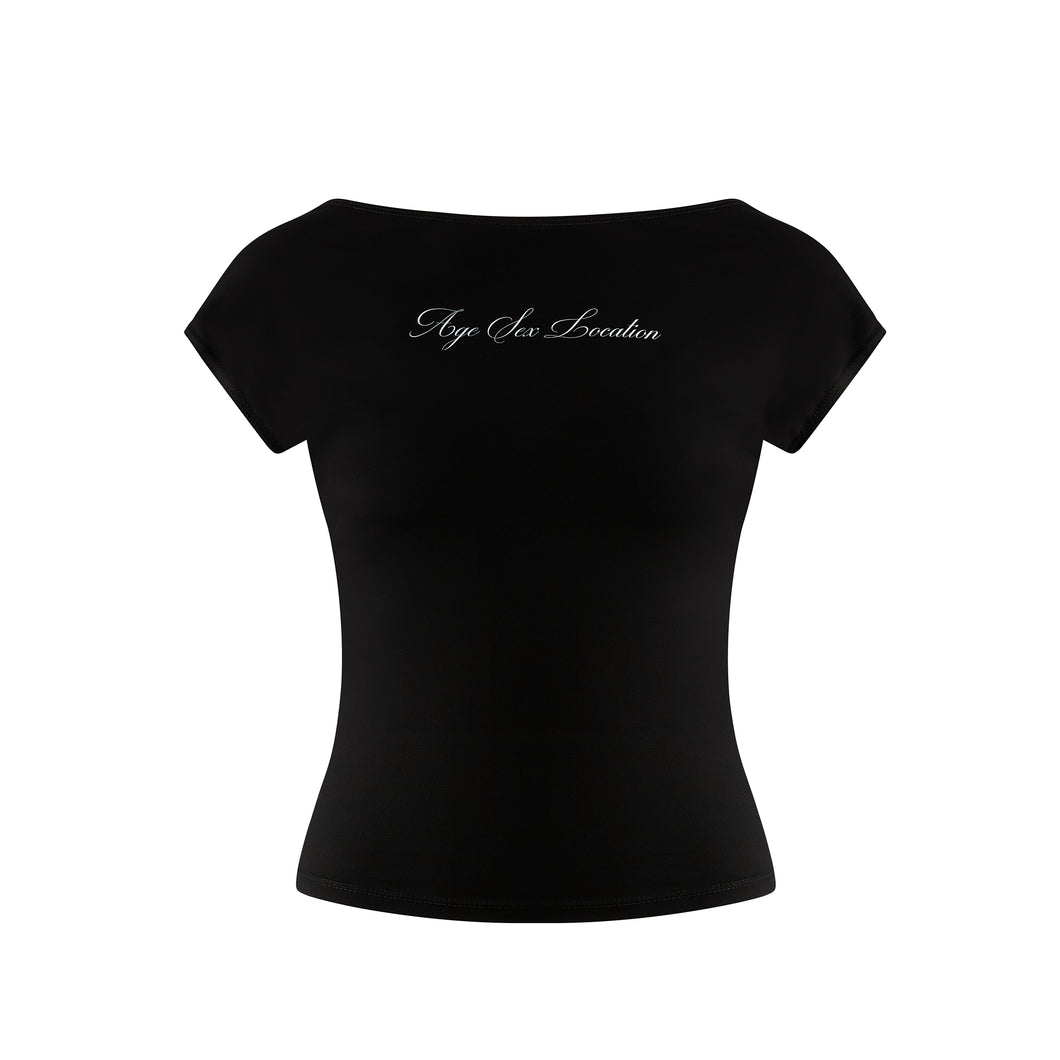 BACKLESS BLOUSE