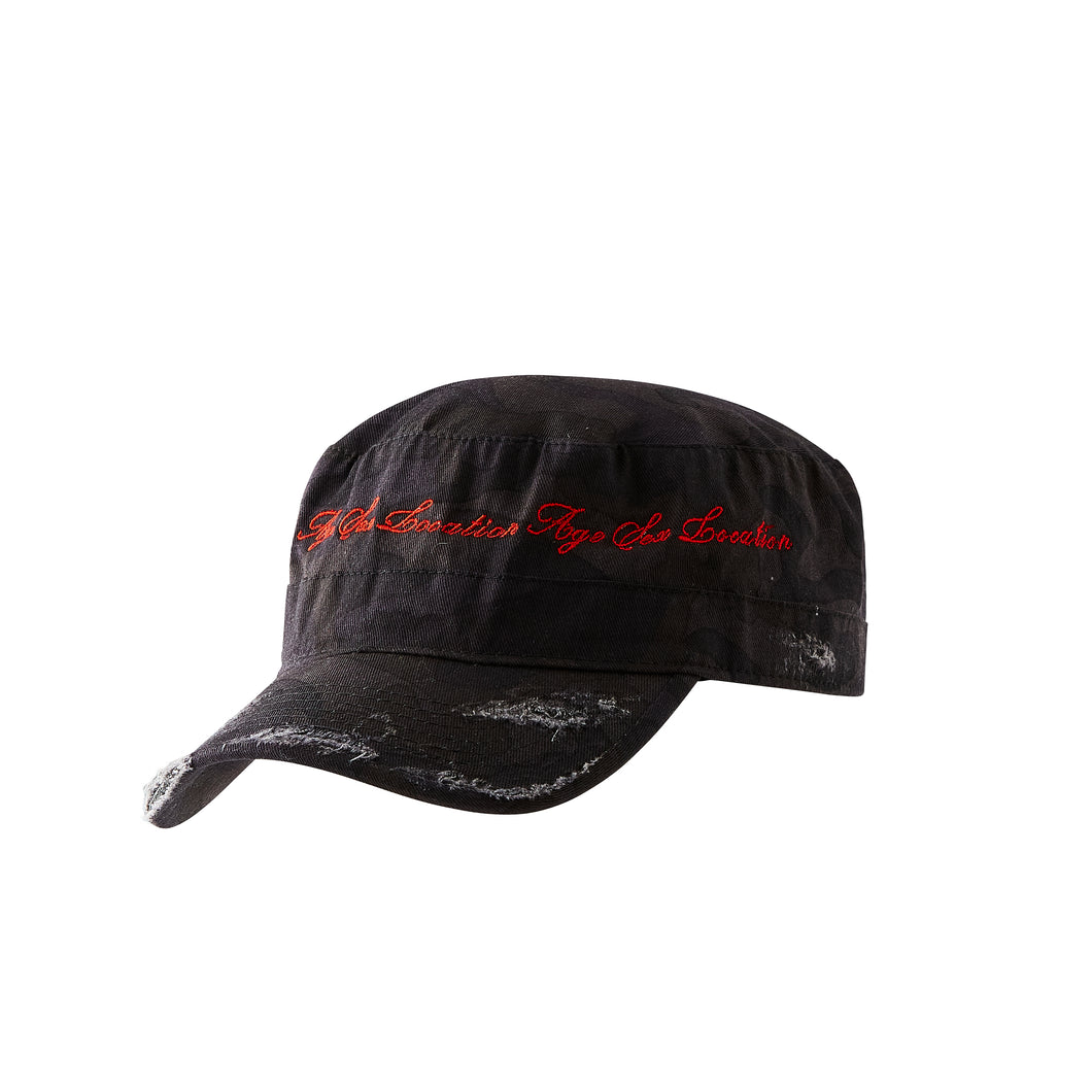 MIDNIGHT CAMO FIELD CAP